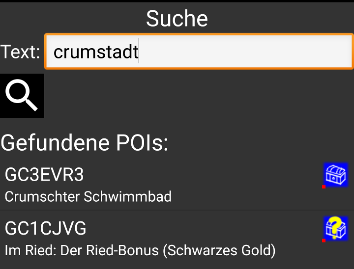 Suche
